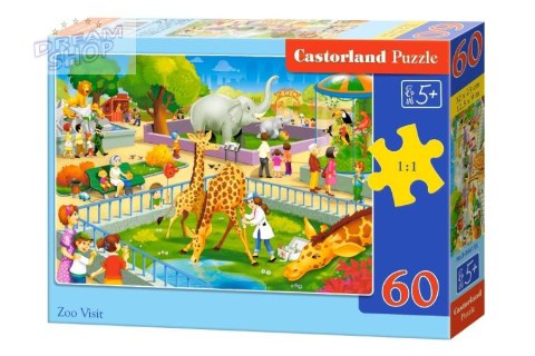 Puzzle 60 el. Zoo Visit