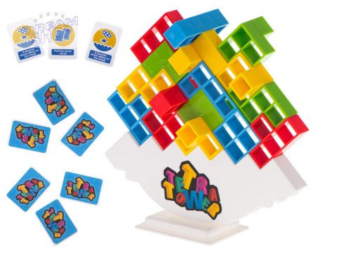 Układanka tetris balansujące klocki gra logiczna Układanka tetris balansujące klocki gra logiczna