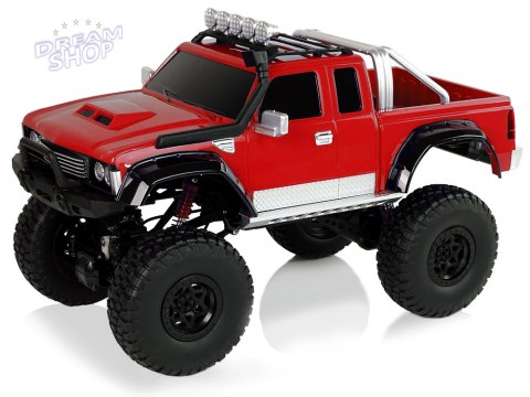 Auto Off- Road R/C 2.4G Climbing Car 1:8 Czerwony 4x4 Auto Off- Road R/C 2.4G Climbing Car 1:8 Czerwony 4x4