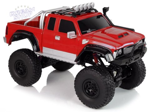 Auto Off- Road R/C 2.4G Climbing Car 1:8 Czerwony 4x4 Auto Off- Road R/C 2.4G Climbing Car 1:8 Czerwony 4x4