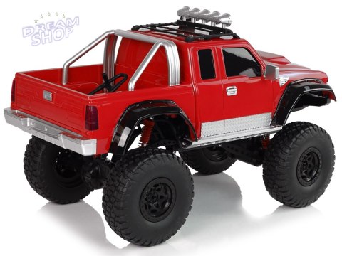 Auto Off- Road R/C 2.4G Climbing Car 1:8 Czerwony 4x4 Auto Off- Road R/C 2.4G Climbing Car 1:8 Czerwony 4x4