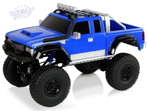 Auto Off- Road R/C 2.4G Climbing Car 1:8 Niebieskie 4x4 Auto Off- Road R/C 2.4G Climbing Car 1:8 Niebieskie 4x4