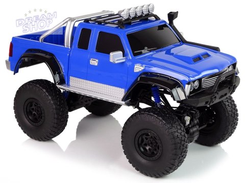 Auto Off- Road R/C 2.4G Climbing Car 1:8 Niebieskie 4x4 Auto Off- Road R/C 2.4G Climbing Car 1:8 Niebieskie 4x4