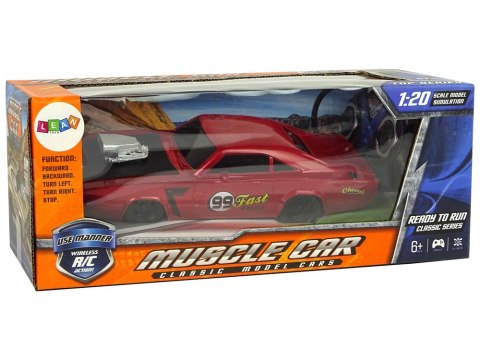 Auto R/C Naklejki Sportowe 1:20 Czerwone Pilot 27 Mhz