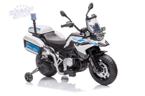 Motor Na Akumulator Policyjny JT5002B Biały Motor Na Akumulator Policyjny JT5002B Biały