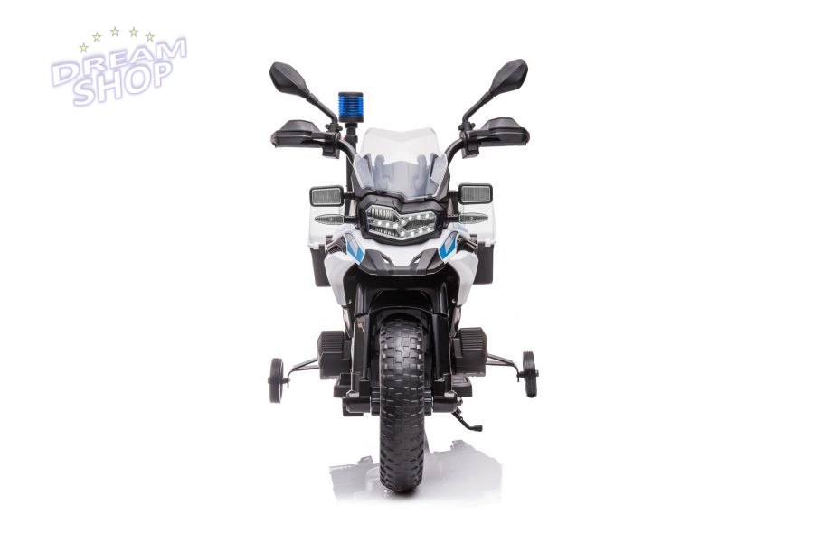Motor Na Akumulator Policyjny JT5002B Biały Motor Na Akumulator Policyjny JT5002B Biały