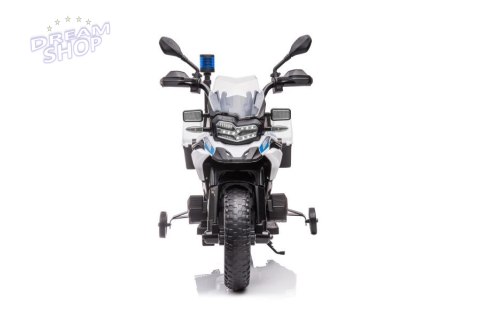 Motor Na Akumulator Policyjny JT5002B Biały Motor Na Akumulator Policyjny JT5002B Biały