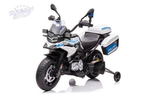 Motor Na Akumulator Policyjny JT5002B Biały Motor Na Akumulator Policyjny JT5002B Biały