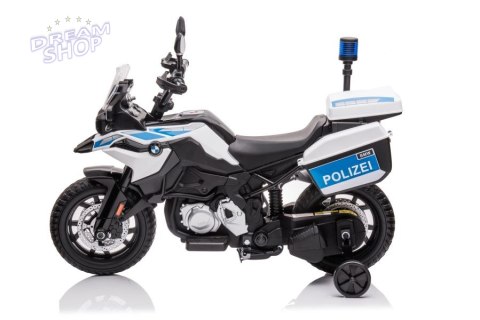 Motor Na Akumulator Policyjny JT5002B Biały Motor Na Akumulator Policyjny JT5002B Biały