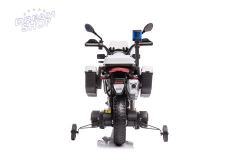 Motor Na Akumulator Policyjny JT5002B Biały Motor Na Akumulator Policyjny JT5002B Biały