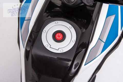 Motor Na Akumulator Policyjny JT5002B Biały Motor Na Akumulator Policyjny JT5002B Biały