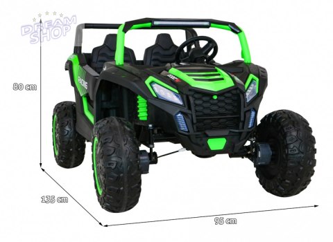 Pojazd Buggy ATV Racing 4x4 Zielony