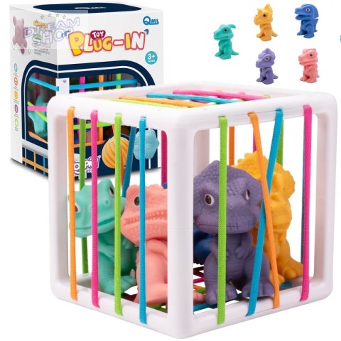 WOOPIE Elastyczna Kostka Sensoryczna Sorter dla Dzieci 6 el. WOOPIE Elastyczna Kostka Sensoryczna Sorter dla Dzieci 6 el.