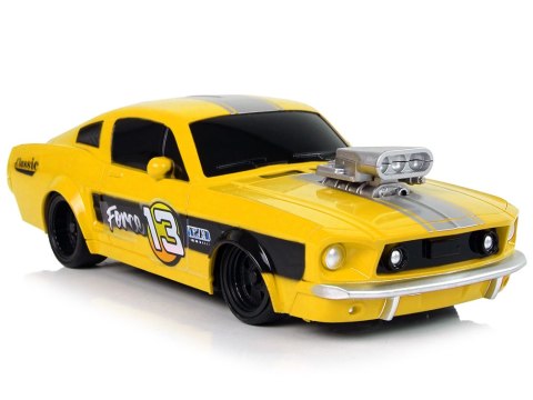 Zdalnie Sterowane Auto Sportowe 1:20 Żółte Pilot 27 Mhz