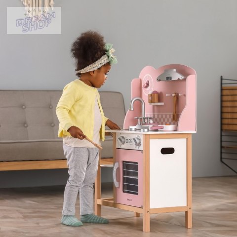 VIGA PolarB Kuchnia z Akcesoriami Silver - Pink VIGA PolarB Kuchnia z Akcesoriami Silver - Pink