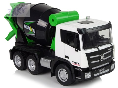 Betoniarka Zdalnie Sterowana 1:18 Czarna Huina 2,4G Obrotowa Gruszka Betoniarka Zdalnie Sterowana 1:18 Czarna Huina 2,4G Obrotowa Gruszka