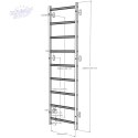 Drabinka gimnastyczna drewniano metalowa BenchK 310W/710W