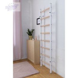 Drabinka gimnastyczna drewniano metalowa na 4 uchwyty BenchK 210W