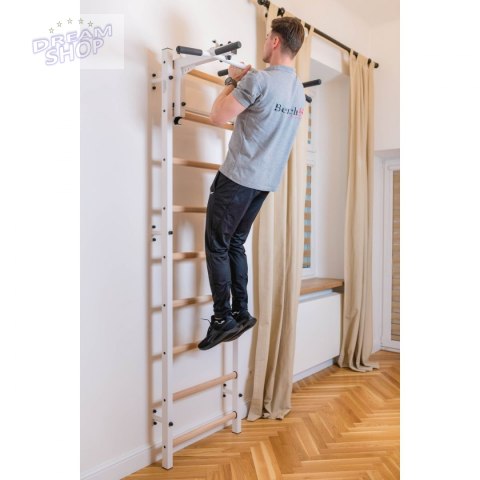 Drabinka gimnastyczna z regulowanym metalowym drążkiem 711W BenchK Drabinka gimnastyczna z regulowanym metalowym drążkiem 711W BenchK