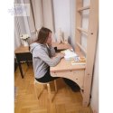 Drabinka z drewnianym do podciągania z biurkiem BenchK 111
