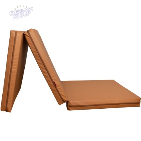 Materac gimnastyczny składany 180cm BenchK brązowy Materac gimnastyczny składany 180cm BenchK brązowy