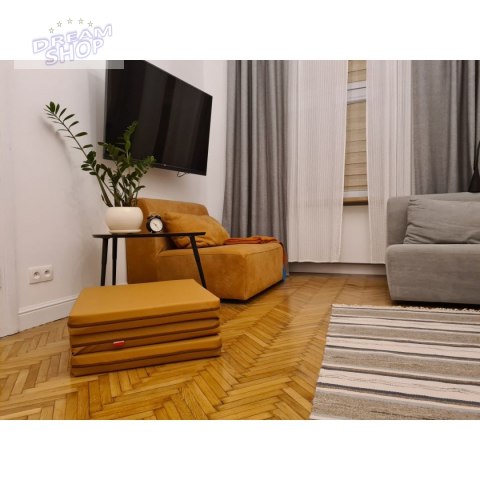 Materac gimnastyczny składany 180cm BenchK brązowy Materac gimnastyczny składany 180cm BenchK brązowy