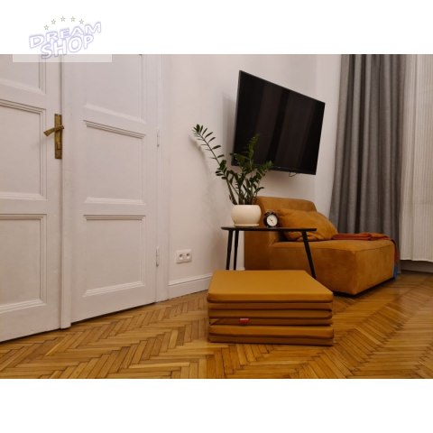 Materac gimnastyczny składany 180cm BenchK brązowy Materac gimnastyczny składany 180cm BenchK brązowy