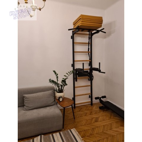 Materac gimnastyczny składany 180cm BenchK brązowy Materac gimnastyczny składany 180cm BenchK brązowy