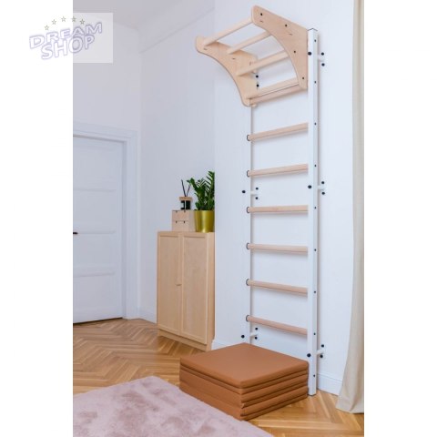 Materac gimnastyczny składany 180cm BenchK brązowy Materac gimnastyczny składany 180cm BenchK brązowy