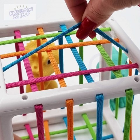 WOOPIE Elastyczna Kostka Sensoryczna Sorter dla Dzieci 6 el. WOOPIE Elastyczna Kostka Sensoryczna Sorter dla Dzieci 6 el.
