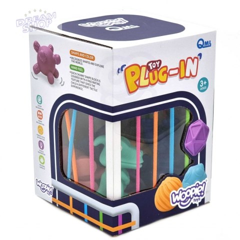 WOOPIE Elastyczna Kostka Sensoryczna Sorter dla Dzieci 6 el. WOOPIE Elastyczna Kostka Sensoryczna Sorter dla Dzieci 6 el.