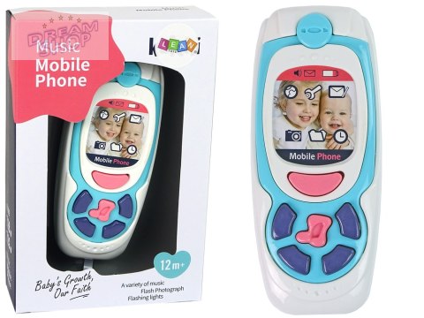 Dziecięcy Edukacyjny Telefon Komórkowy Melodia Niebieski Dziecięcy Edukacyjny Telefon Komórkowy Melodia Niebieski