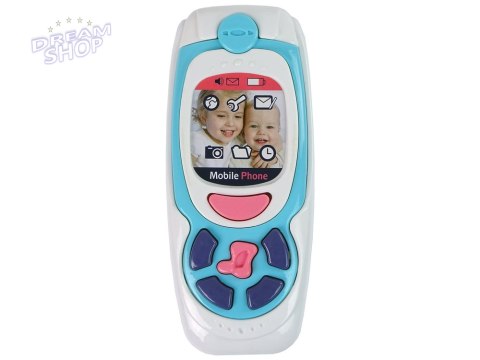Dziecięcy Edukacyjny Telefon Komórkowy Melodia Niebieski Dziecięcy Edukacyjny Telefon Komórkowy Melodia Niebieski