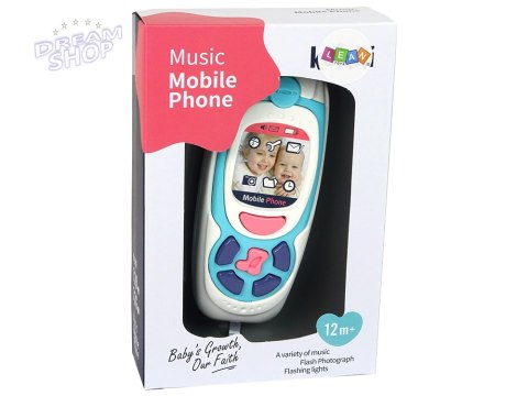 Dziecięcy Edukacyjny Telefon Komórkowy Melodia Niebieski Dziecięcy Edukacyjny Telefon Komórkowy Melodia Niebieski