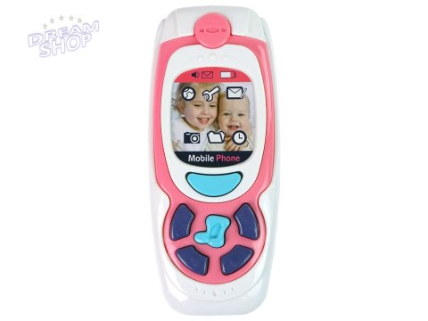 Dziecięcy Edukacyjny Telefon Komórkowy Melodia Różowy Dziecięcy Edukacyjny Telefon Komórkowy Melodia Różowy