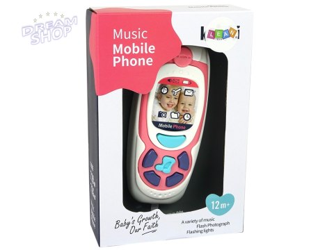 Dziecięcy Edukacyjny Telefon Komórkowy Melodia Różowy Dziecięcy Edukacyjny Telefon Komórkowy Melodia Różowy