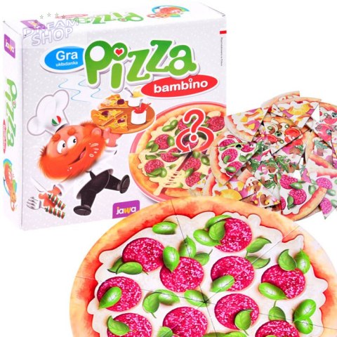 Jawa Gra PIZZA BAMBINO Układanka Pamięciowa GR0364 Jawa Gra PIZZA BAMBINO Układanka Pamięciowa GR0364