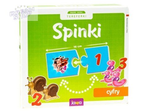 Jawa Gra edukacyjna SPINKI - CYFRY układanka GR0309