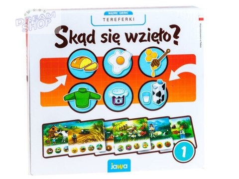 Jawa Gra logiczna układanka SKĄD SIĘ WZIĘŁO? GR0302 Jawa Gra logiczna układanka SKĄD SIĘ WZIĘŁO? GR0302