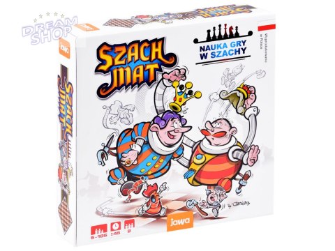 Jawa Gra planszowa ucząca podstaw gry w szachy SZACH MAT GR0542
