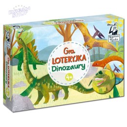 Kapitan Nauka Gra Loteryjka Dinozaury 4+ GR0547