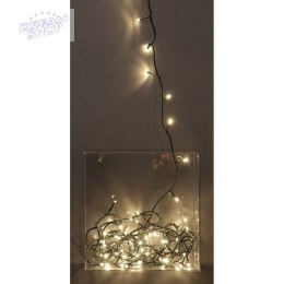 Lampki choinkowe łańcuch świetlny 120 led ciepły biały