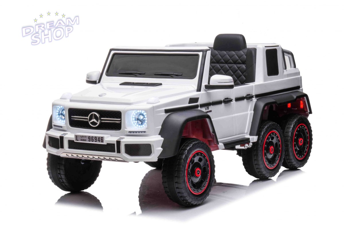 Pojazd Mercedes G63 6x6 AMG Biały Pojazd Mercedes G63 6x6 AMG Biały