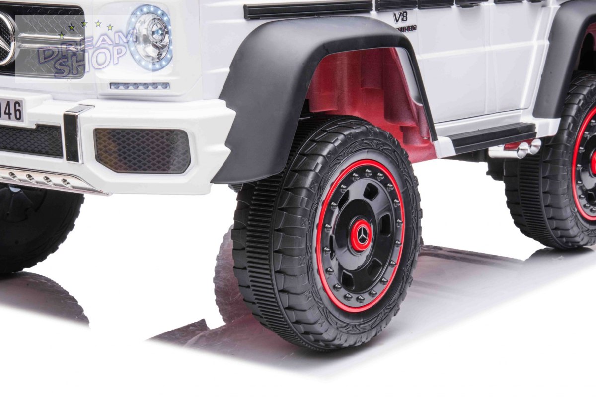 Pojazd Mercedes G63 6x6 AMG Biały Pojazd Mercedes G63 6x6 AMG Biały