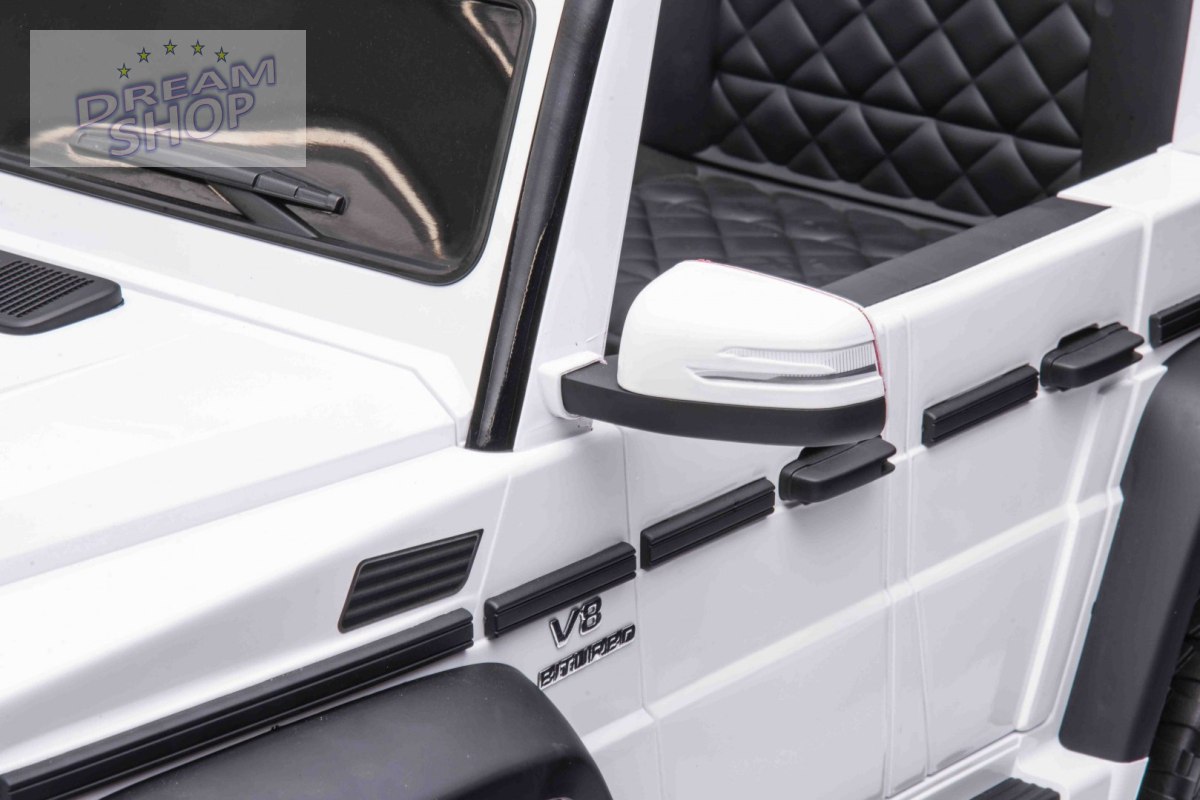 Pojazd Mercedes G63 6x6 AMG Biały Pojazd Mercedes G63 6x6 AMG Biały