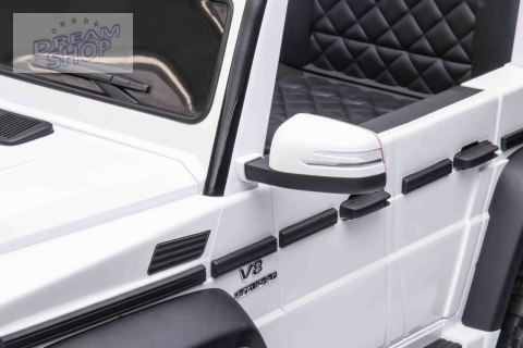 Pojazd Mercedes G63 6x6 AMG Biały Pojazd Mercedes G63 6x6 AMG Biały
