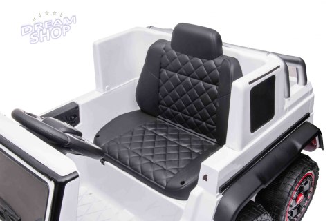 Pojazd Mercedes G63 6x6 AMG Biały Pojazd Mercedes G63 6x6 AMG Biały