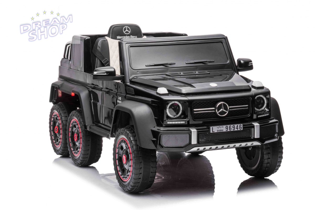 Pojazd Mercedes G63 6x6 AMG Czarny Pojazd Mercedes G63 6x6 AMG Czarny