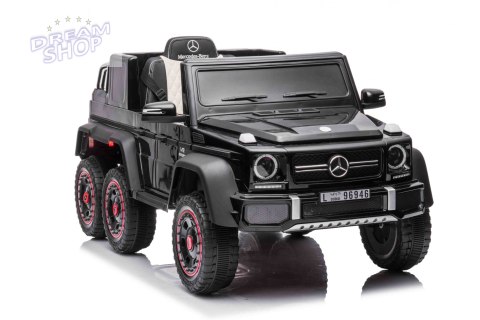 Pojazd Mercedes G63 6x6 AMG Czarny Pojazd Mercedes G63 6x6 AMG Czarny