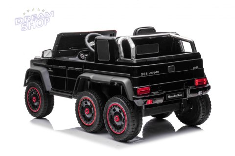 Pojazd Mercedes G63 6x6 AMG Czarny Pojazd Mercedes G63 6x6 AMG Czarny